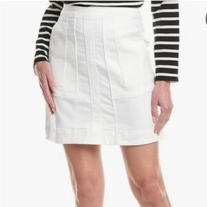 Cabi #6645 Size 10 White Everyday Skirt